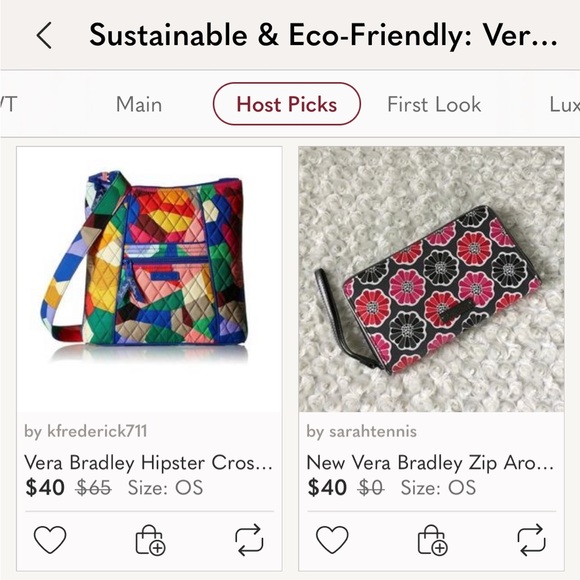 🎉HP🎉 New Vera Bradley Cheery Blossoms Zip Around Wallet - Picture 5 of 5